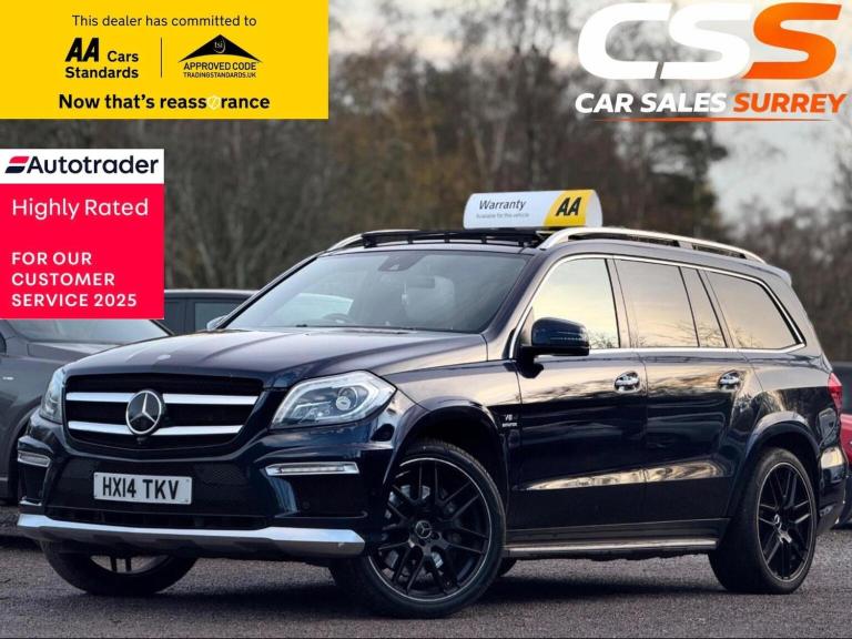 MERCEDES-BENZ GL CLASS 5.5 GL63 V8 AMG SpdS+7GT 4WD Euro 5 (s/s) 5dr 2014