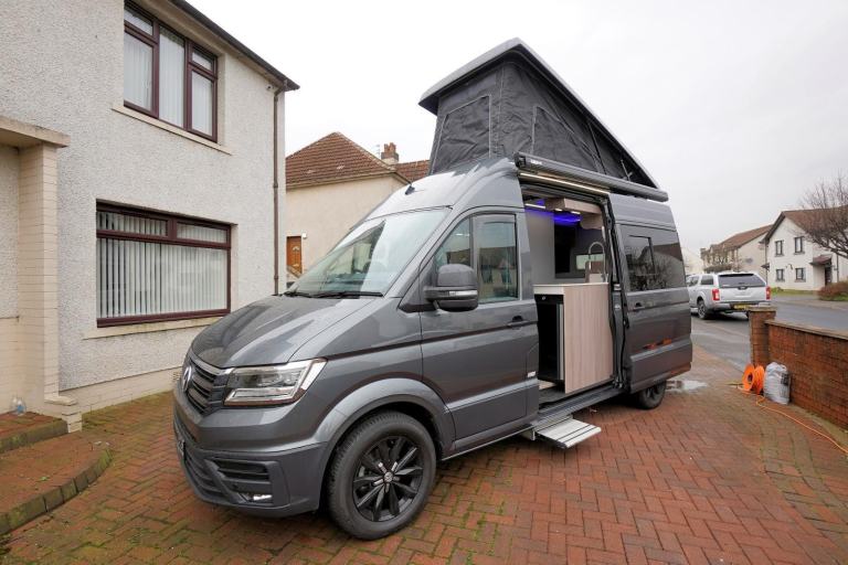 2024 VW Crafter Pop-top Campervan with 4-Berths, 4-Seatbelts