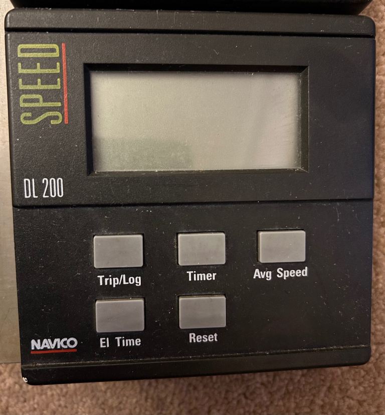 Navico DL200 speed/distance log display unit