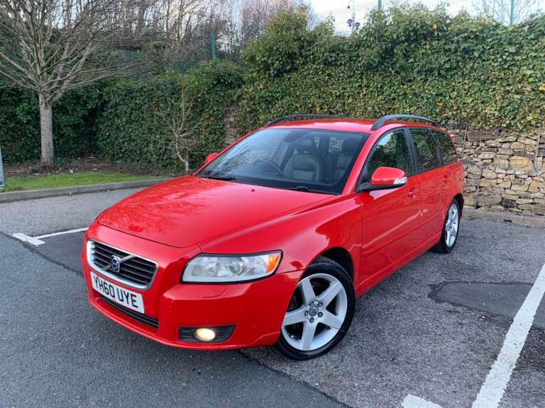 **2010 60 VOLVO V50 1.6 D DRIVE SE £35 TAX LEATHER CHEAP ESTATE BARGAIN 2.0 v40 s40 v70 d2 d3 d5 t5