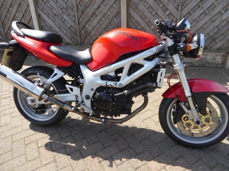 SUZUKI SV 650 V REG LOW MILES TL 1000 FRONT END RACE CAN 1 YEARS MOT