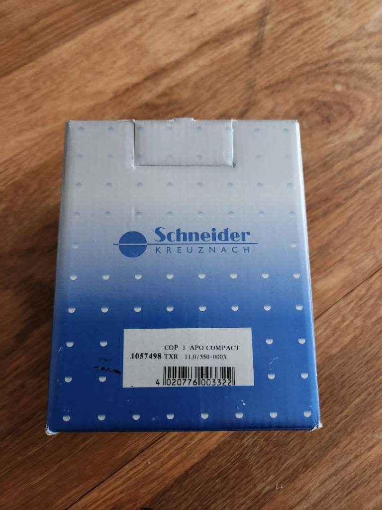 BEWARE OF THIEVES: STOLEN Schneider Kreuznach Apo Telex Xenar f11 350mm Compact Large Format Lens 