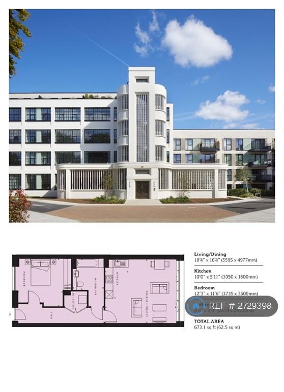 1 bedroom flat in Truscon House, Hayes, UB3 (1 bed) (#2729398)