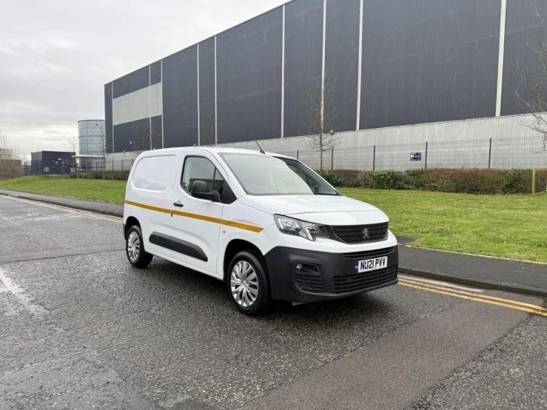 2021 Peugeot Partner 1000 1.5 BlueHDi 100 Professional Van, 114K MILES, 3 SEATS PANEL VAN Diesel ...