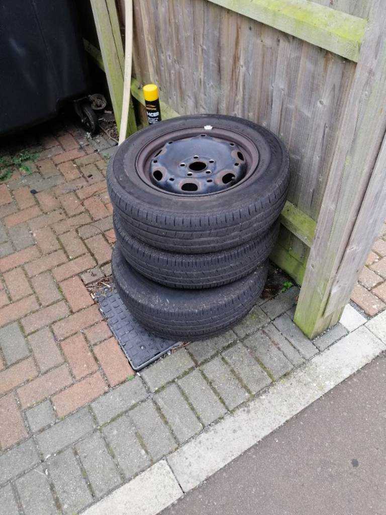 4x 5x100 175/70 r14 wheels and tyres