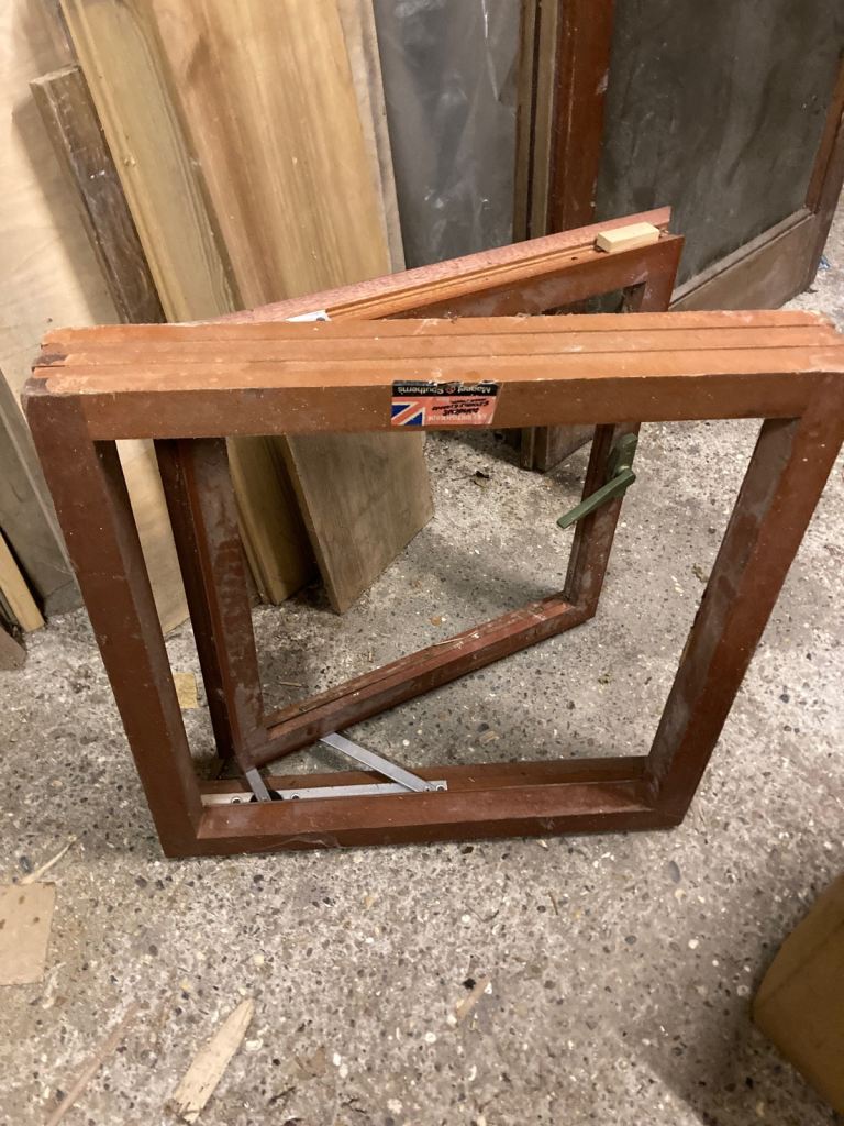 Hardwood window