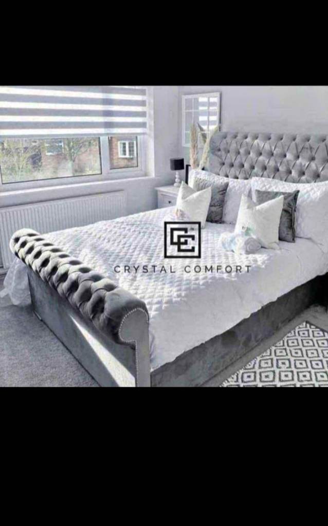 Sleigh bed for sale 