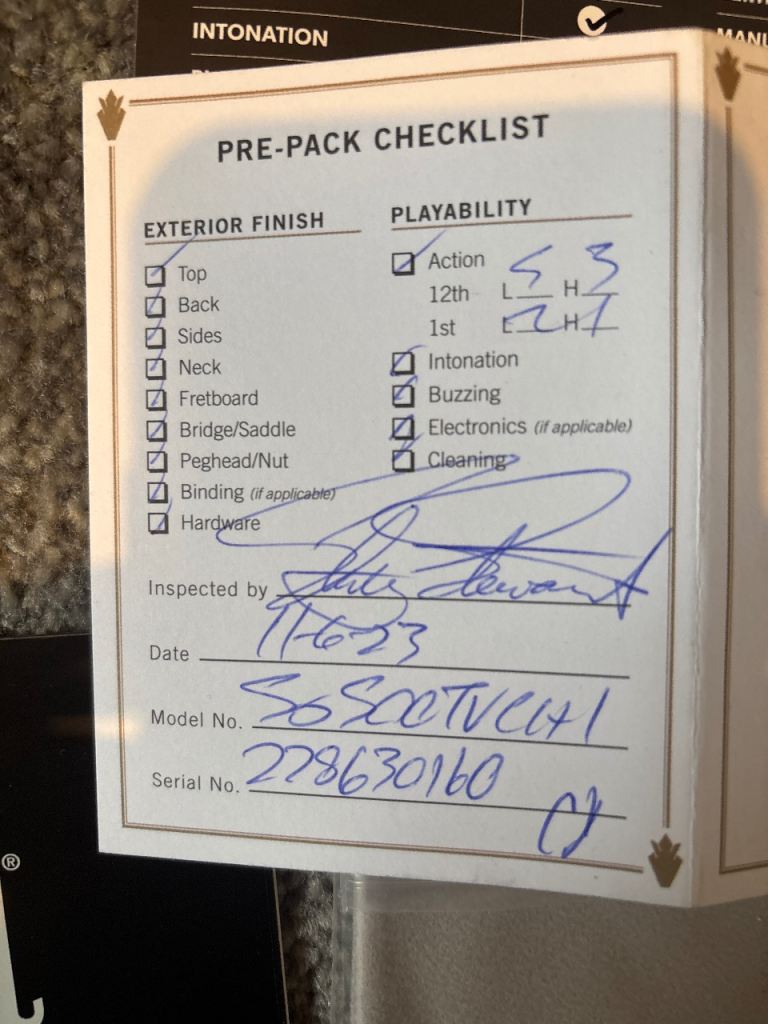 Gibson SG standard TV Yellow