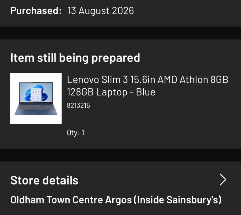 For Sale: Lenovo IdeaPad 15.6" Laptop – Brand New / Unused 