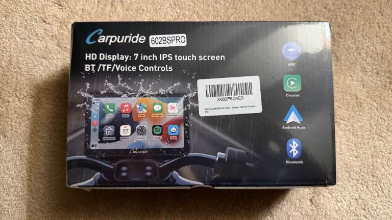 Carpuride W602BS Pro / Carplay Screen / Wonder Wheel / 6.25" Screen / BNIB