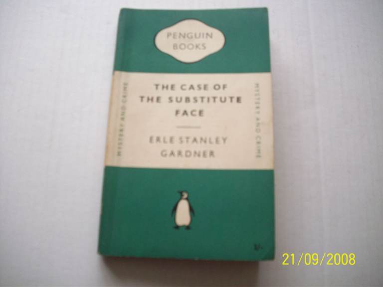 The Case of The Substitute Face by Erle Stanley Gardner-1953 Penguin Paperback Book  Free P/P 