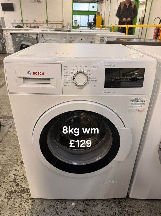 Bosch 8kg washing machine 🌟 Free Delivery 🌟 120 Days Warranty 🌟 