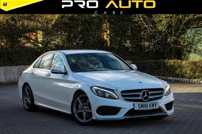 2018 Mercedes-Benz C Class C220d AMG Line 4dr 9G-Tronic SALOON DIESEL Automatic