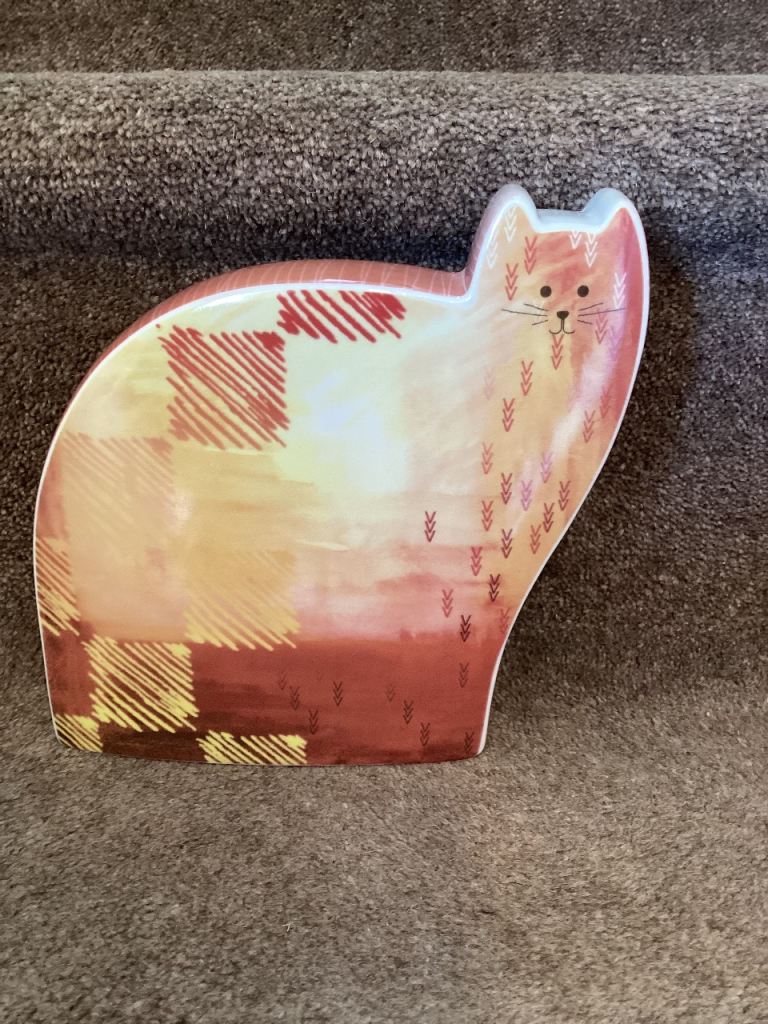 Royal Worcester Flatmates Oscar the Cat 7 inches tall £10