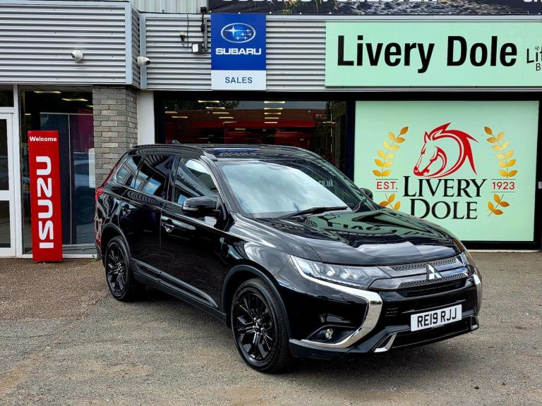 2019 Mitsubishi Outlander 2.0 MIVEC Black CVT 4WD Euro 6 (s/s) 5dr ESTATE Petrol Automatic