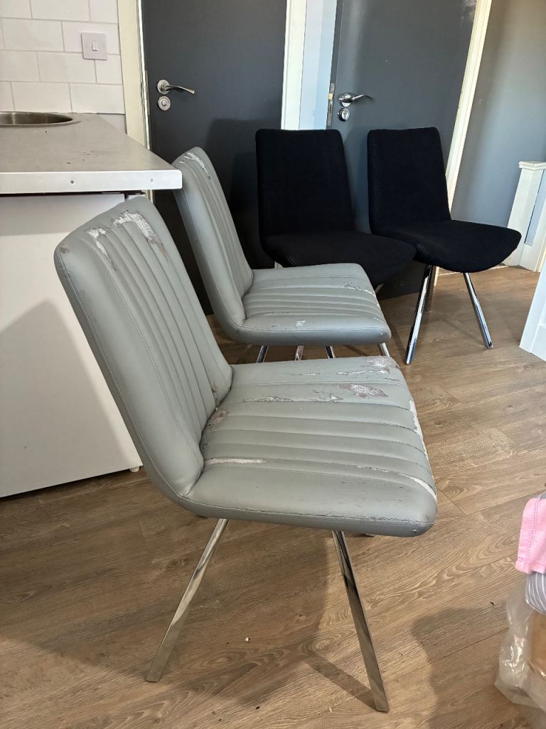 4 Italian Dining Chairs 