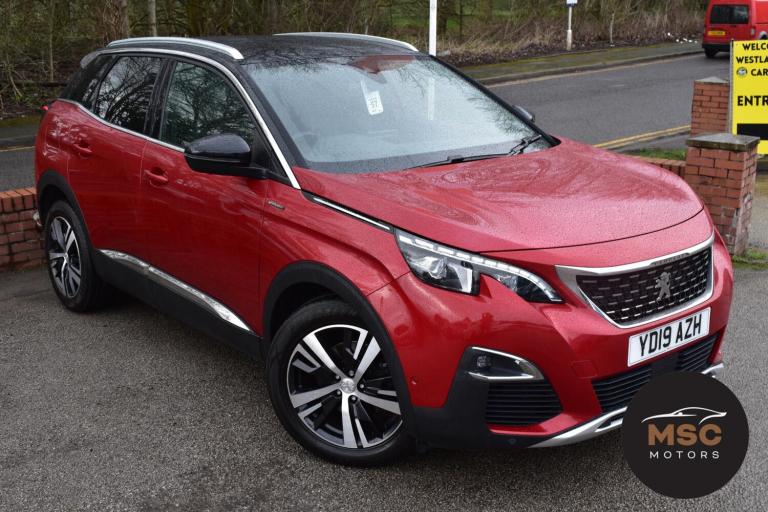 2019 Peugeot 3008 1.5 BlueHDi GT Line SUV 5dr Diesel Manual Euro 6 (s/s) (130 ps) SUV Diesel Manual