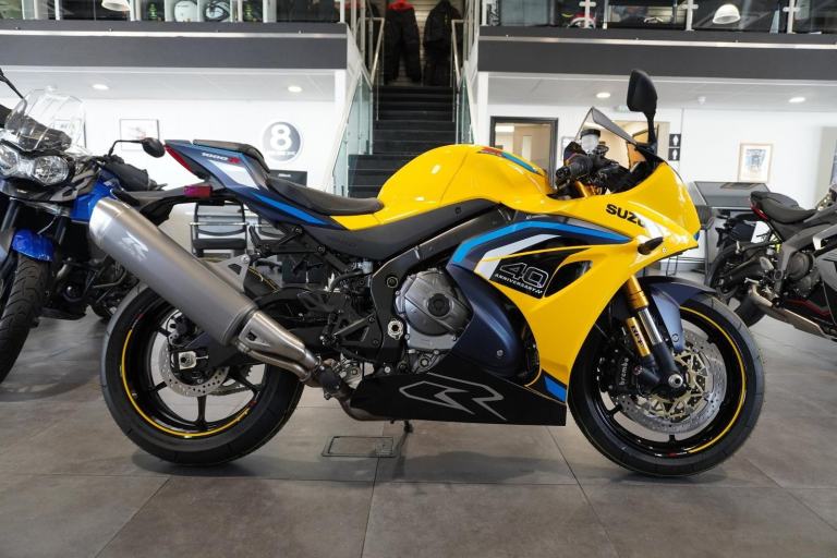 Suzuki GSX-R1000R 40th Anniversary, 2026, Pearl Ignite Yellow/ Blue Only £17599