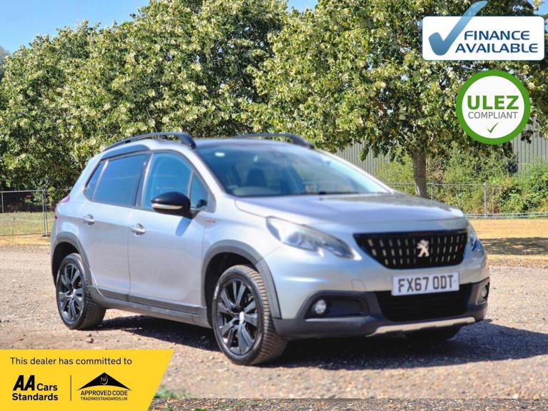 2017 Peugeot 2008 1.2 PureTech GT Line EAT Euro 6 (s/s) 5dr HATCHBACK Petrol Automatic