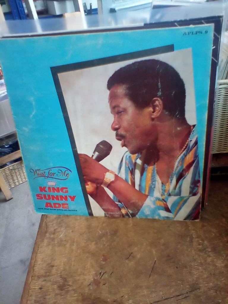 KING SUNNY ADE,. Wait for me,. Vinyl album,. 