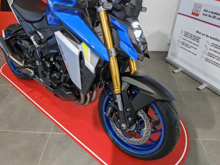 2023 SUZUKI GSX-S1000 RQ2 M3 BLUE METALLIC SCORPION EXHAUST TAIL TIDY LOW MILES