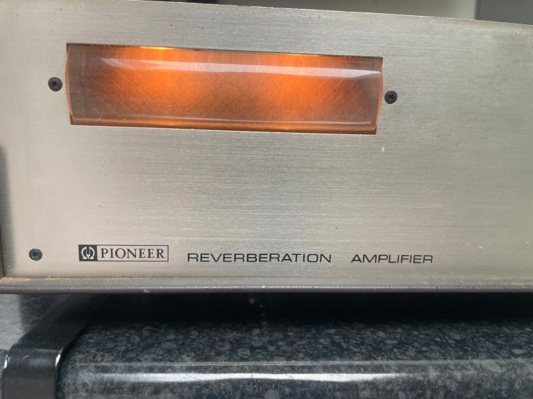 Pioneer sr 101 stereo valve reverb
