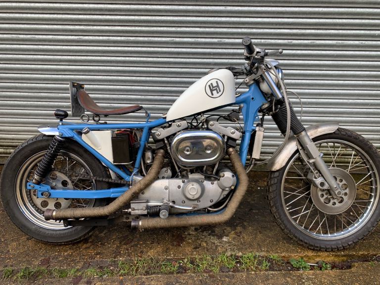 Harley davidson sportster 1981 bobber chopper running ULEZ compliant