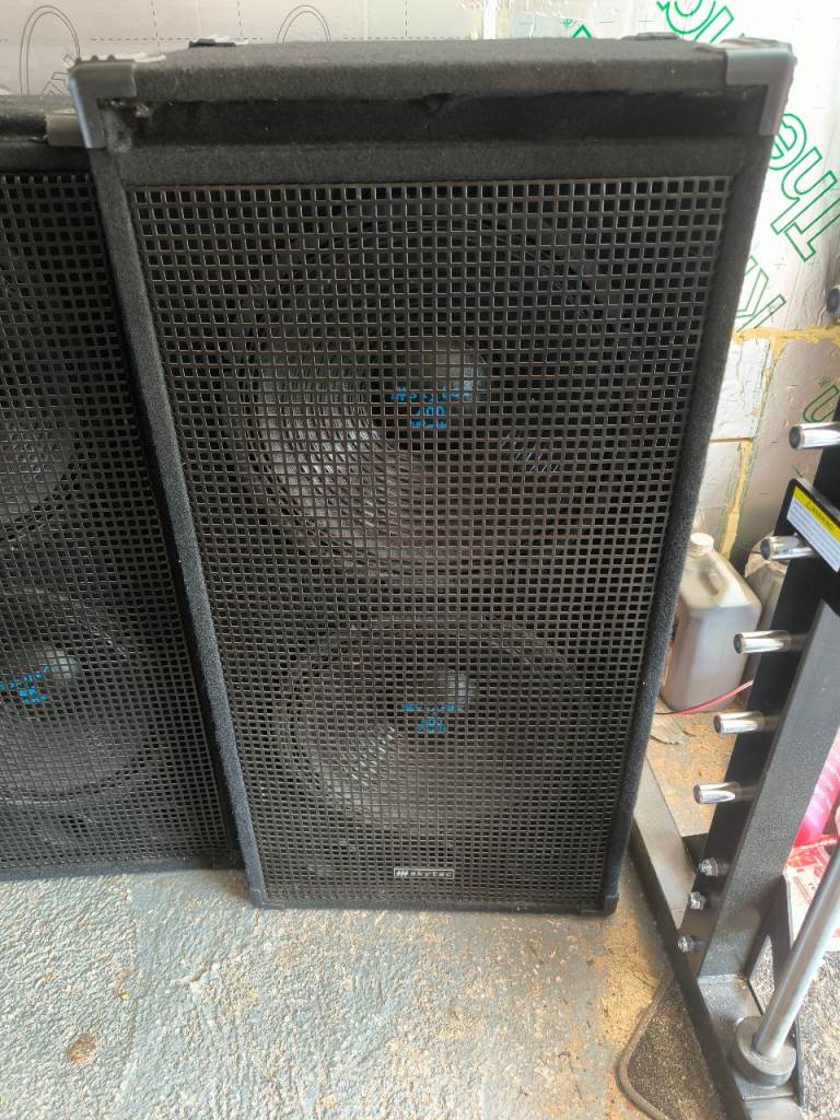 EV Speakers – Two Large Speakers, Fair Condition