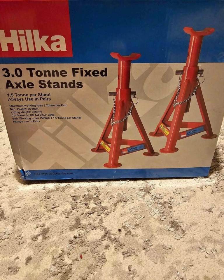 image for Hilka 3 tonne axle stand
