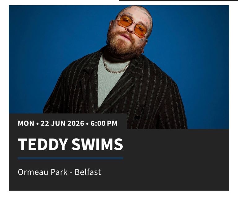 2 teddy swims tickets 22nd June 
