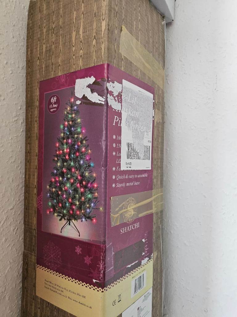 Christmas tree and decorations
