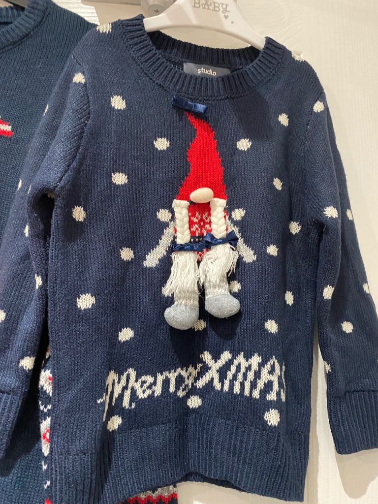 image for Christmas Gonk Jumper age 3-4 years. 