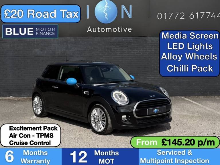 2017 MINI Hatch 1.5 Cooper D 3dr HATCHBACK DIESEL Manual