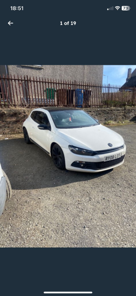 Volkswagen, SCIROCCO, Coupe, 2008, Manual, 1984 (cc), 2 doors
