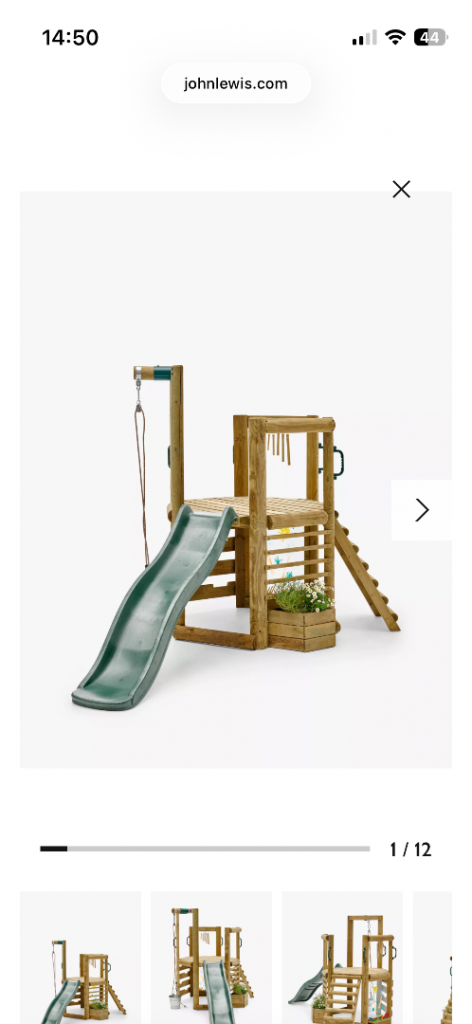 Brand new discovery woodland treehouse outdoor playset 
