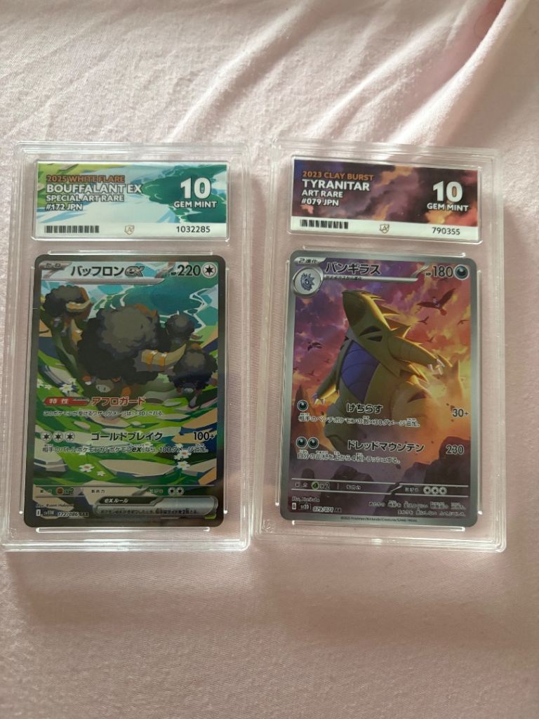 ACE GRADING 10 GEM MINT PAIR – Japanese Pokémon TCG