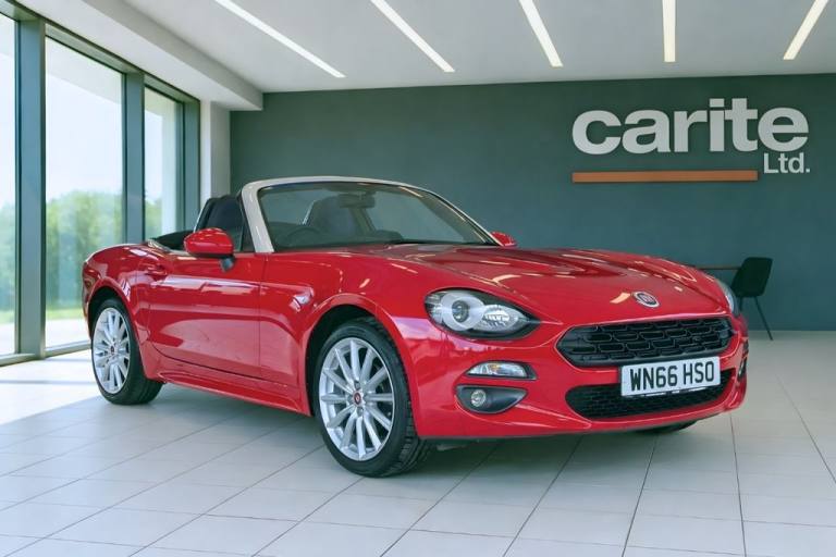 2016 Fiat 124 Spider 1.4 MultiAir Lusso Convertible 2dr Petrol Euro 6 (140 ps) Convertible Petrol...