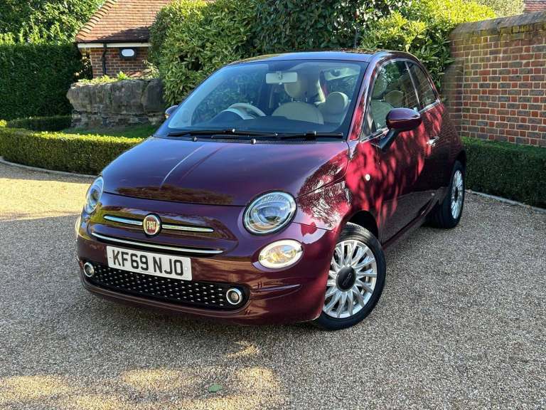 2019 Fiat 500 1.2 500 Lounge Semi-Auto 3dr Hatchback Petrol Automatic