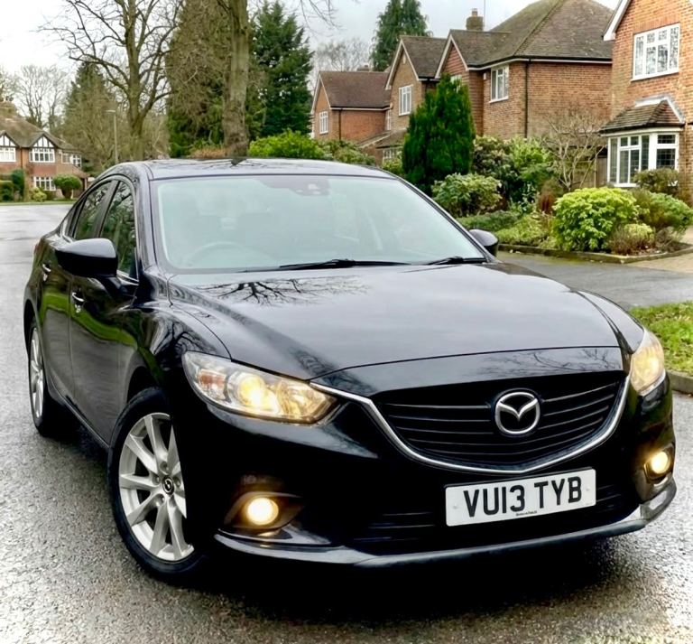 MAZDA 6 PETROL 2.0 SKYACTIV 60k LOW MILEAGE 1YRS MOT SERVICE HISTORY SAT NAV 