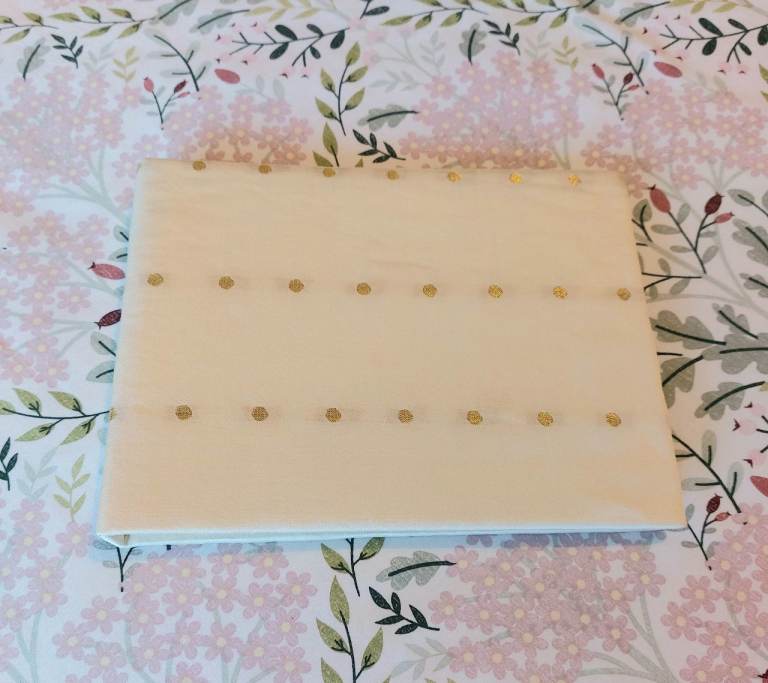 Handcrafted photo album