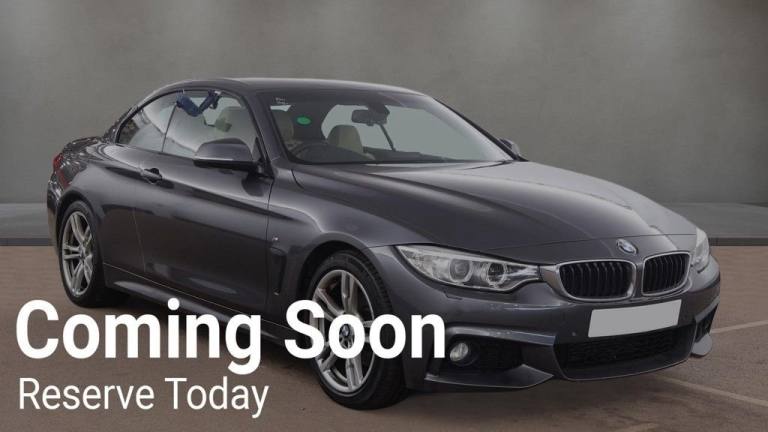 2014 BMW 4 Series 2.0 420d M Sport Convertible 2dr Diesel Auto Euro 6 (s/s) (184 ps) Convertible ...