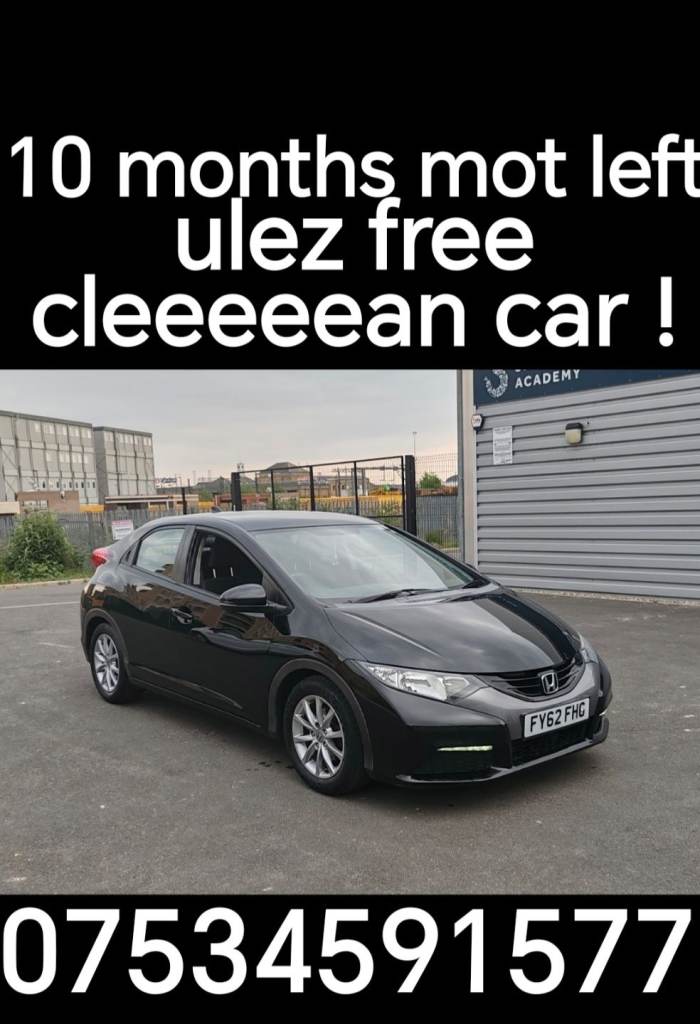 Honda, CIVIC, Hatchback, 2012, Manual, 1798 (cc), 5 doors