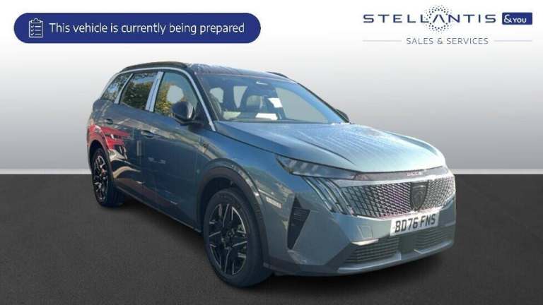 2026 Peugeot 5008 1.2 GT SUV 5dr Petrol Hybrid e-DSC6 Euro 6 (s/s) (145 ps) SUV Hybrid Automatic