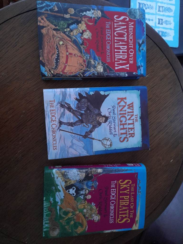 Edge chronicles hardback books Paul Stewart Chris Riddell