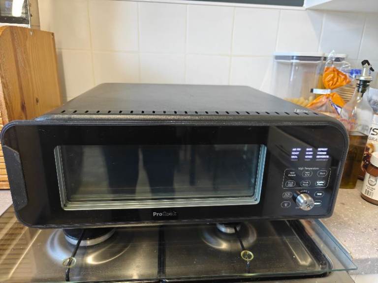 ProCook Electric Pizza Oven & Air Fryer - Black, Excellent Condition