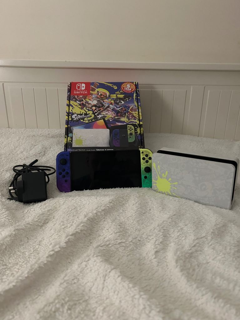 Nintendo switch Oled splatoon 3 edition 