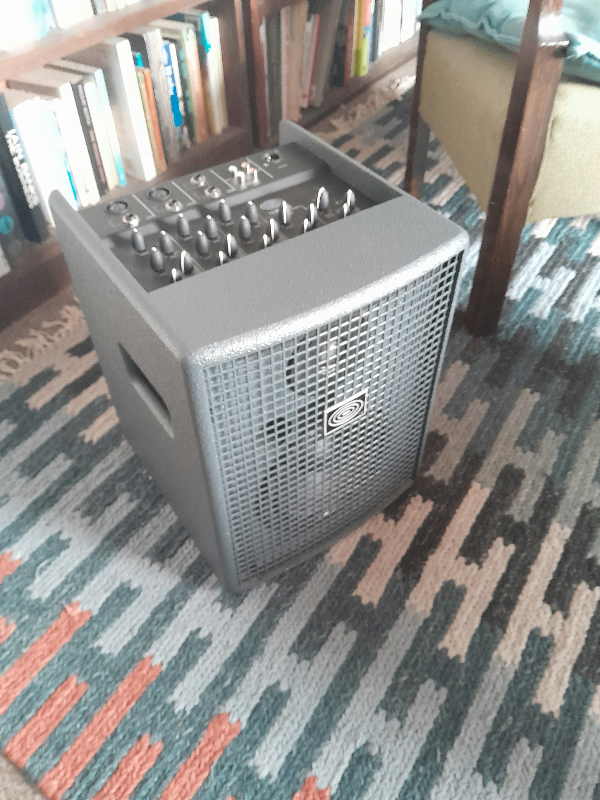 Schertler Jam 100 Acoustic Amplifier plus bag.