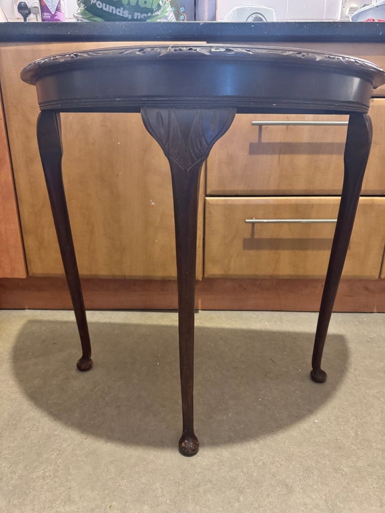 Mahogany Console Table 