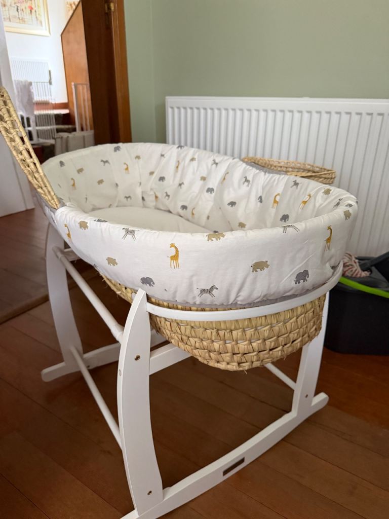 John Lewis Moses basket and stand