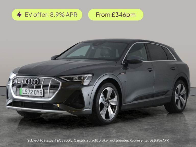 2022 Audi e-tron 55 S line SUV 5dr Electric Auto quattro 95kWh (11kW Charger) (408 ps) - KEY Suv ...